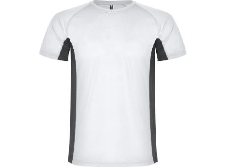 T-SHIRT SHANGHAI S/S WHITE/DARK LEAD