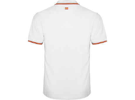 POLOSHIRT NATION S/S WHITE