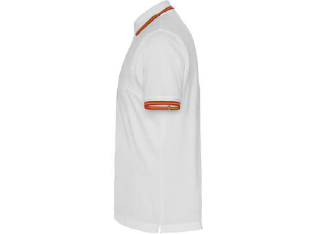 POLOSHIRT NATION S/S WHITE