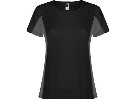 T-SHIRT SHANGHAI WOMAN S/S WHITE/DARK LEAD