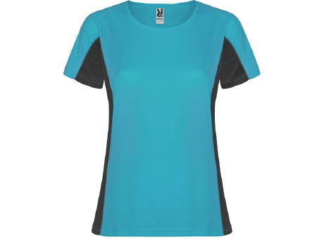 T-SHIRT SHANGHAI WOMAN S/S WHITE/DARK LEAD