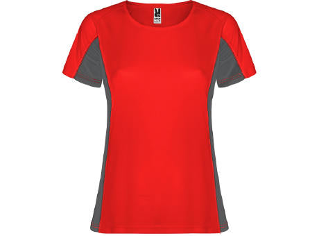 T-SHIRT SHANGHAI WOMAN S/S WHITE/DARK LEAD