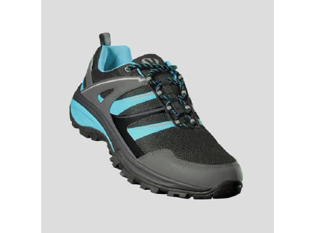 TREKKINGSCHUHE MARC S/36 BLACK/FLUOR GREEN