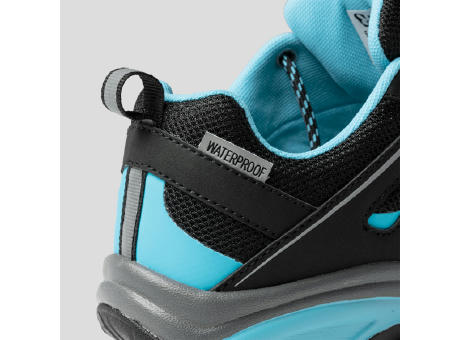 TREKKINGSCHUHE MARC S/36 BLACK/FLUOR GREEN