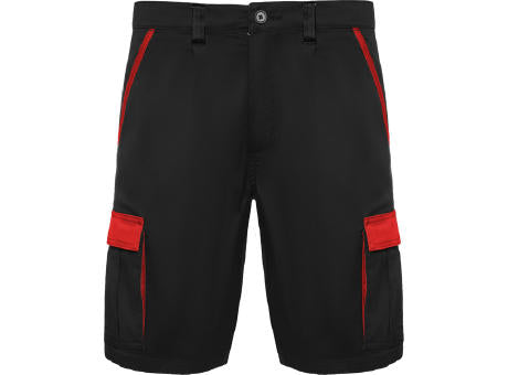 BERMUDA-SHORTS TAHOE S/S BLACK/RED