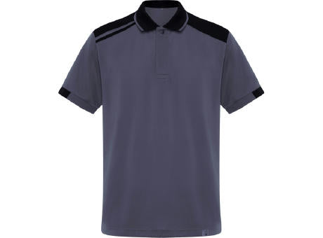 POLOSHIRT SAMURAI S/S BLACK/RED
