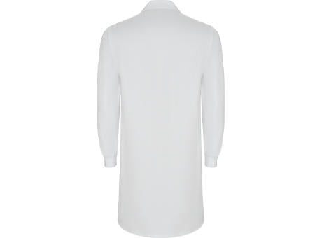 KLEID MIT DRUCKKNÖPFEN UND BÜNDCHEN MEDERI S/XS WHITE