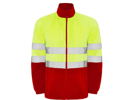 HOCHSICHTBARES FLEECE ALTAIR S/S FLUOR YELLOW