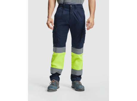 HOCHSICHTBARE HOSEN DAILY STRETCH HV S/38 LEAD/FLUOR YELLOW