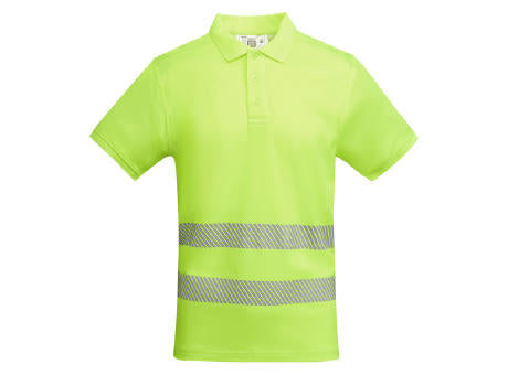 HOCHSICHTBARES POLOSHIRT ATRIO S/S FLUOR YELLOW
