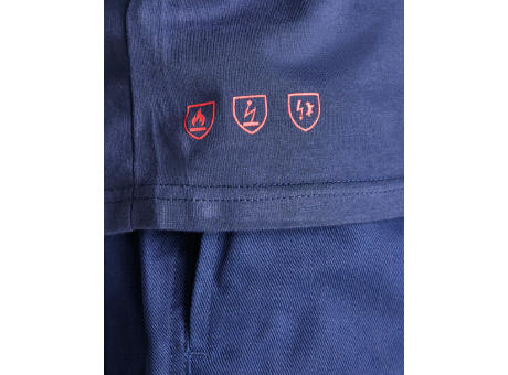 FLAMMHEMMENDES T-SHIRT DEFENDER S/S NAVY BLUE
