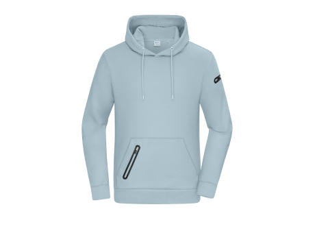 Men's Hoody Interlock   OCS Blended & RCS - Stylischer Hoody in technischem Look