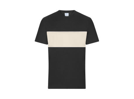 T-Shirt colour-block UNISEX   OCS Standard - Unisex T-Shirt mit Kontrasteinsatz