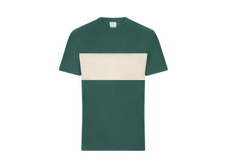T-Shirt colour-block UNISEX   OCS Standard - Unisex T-Shirt mit Kontrasteinsatz