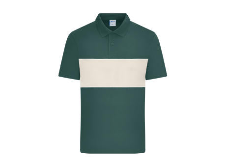 Polo colour-block UNISEX   OCS Standard - Unisex Poloshirt mit Kontrasteinsatz