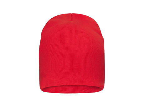 Organic Cotton Casual Beanie   OCS Standard - Lässige Strickmütze ohne Umschlag