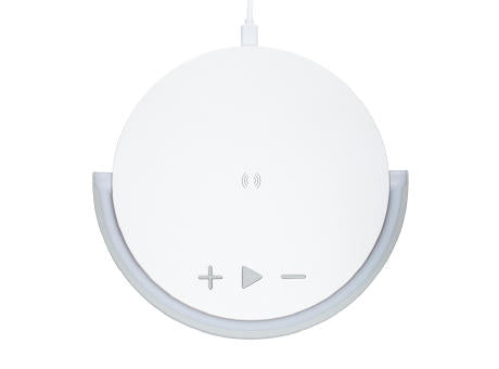 Wireless Lautsprecher inkl 15 Watt Wireless Charger mit Licht REEVES-BOURVILLE