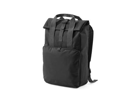 Warsaw 20L Rucksack aus rPET.Roll-Top- und Schnallenverschluss