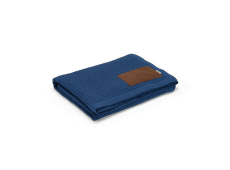 Giotto Decke recy.Baumwolle (200 g/m²). Mit personalisierbarem Aufnäher