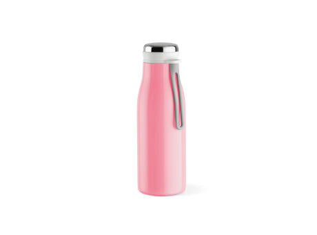 Arkansas 350 Trinkflasche recy.Edelstahl, 400 ml. Doppelwandig, Auslaufsicher