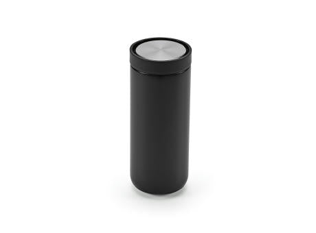 Senegal Reisebecher recy.Edelstahl, 400 ml. Mit 360°Push-Verschluss