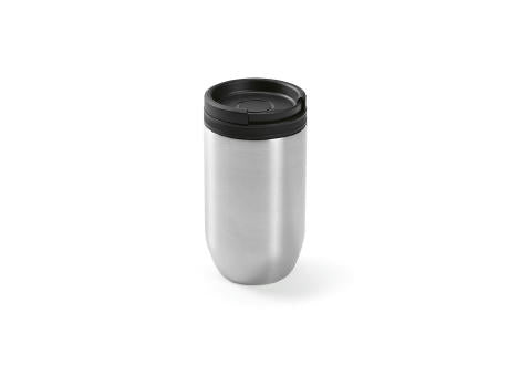 Okavango Reisbecher recy.Edelstahl, 430ml. Dopplewandig und Auslaufsicher