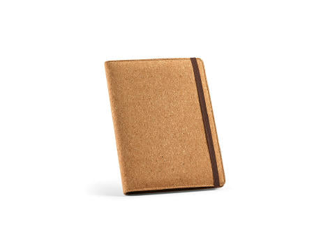 Kafka A5-Mappe, Kork. Notizblock mit 64-seitigem FSC®