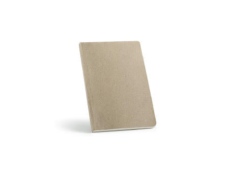 Poe A5 Notizbuch mit Leineneinband. 196 Seiten 80gsm recy.Papier