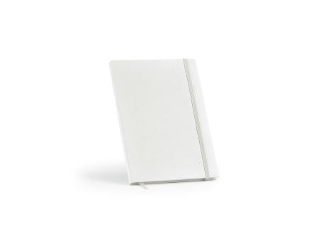 Hugo A5 Notizbuch mit Einband aus FSC® recy.Milchverpackungen