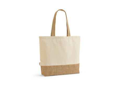 Mauna Kea Einkaufstasche recy.Baumwolle (220 g/m²) und Jute (275 g/m²)
