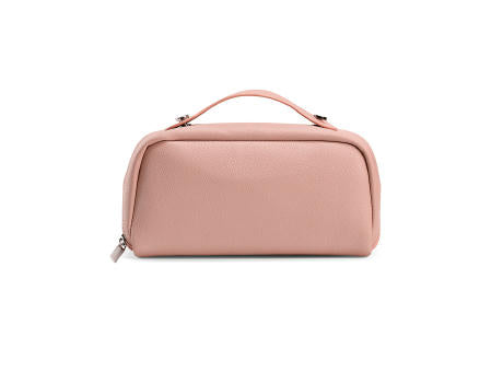 Macao 3,5L Kulturtasche aus recy.Leder. Mit Zipper und Tragegriff