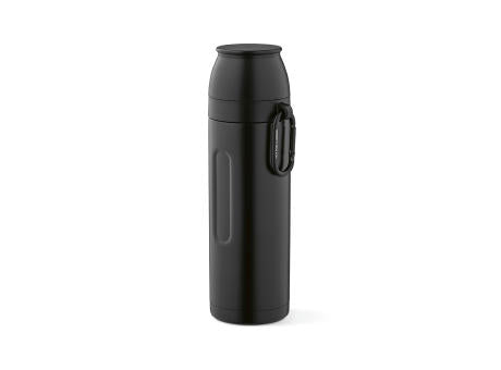 Loire Thermos aus recy.Edelstahl, 810 ml. Mit 2 Bechern und Karabiner
