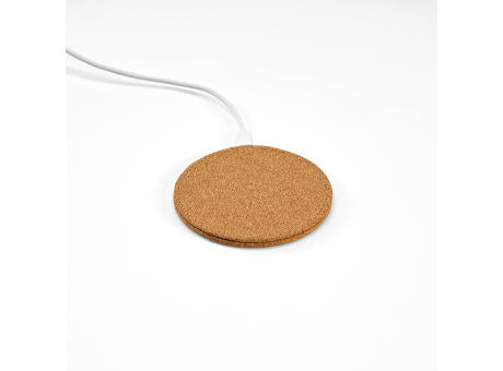 Descartes Wireless Charger aus Kork. 15 W. USB-C-Anschluss