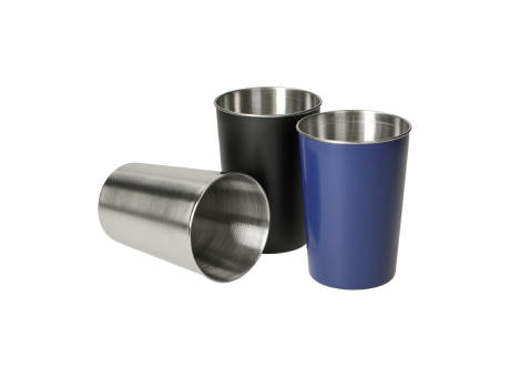 Edelstahlbecher "Metallo", 270 ml