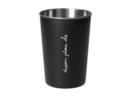 Edelstahlbecher "Metallo", 270 ml