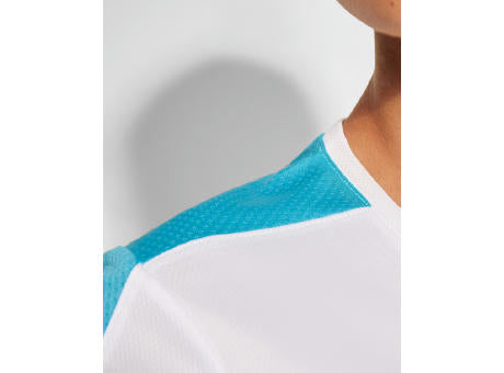 T-SHIRT SUZUKA S/S WHITE/TURQUOISE