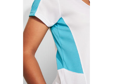 T-SHIRT SUZUKA S/S WHITE/TURQUOISE