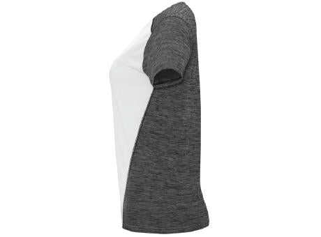 T-SHIRT ZOLDER WOMAN S/S WHITE/HEATHER BLACK