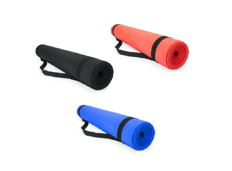 YOGAMATTE CHAKRA S/EINHEITSGRÖSSE BLACK