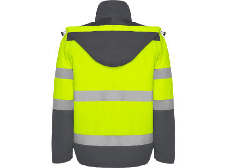 HOCHSICHTBARER PARKA EPSYLON S/S LEAD/FLUOR YELLOW