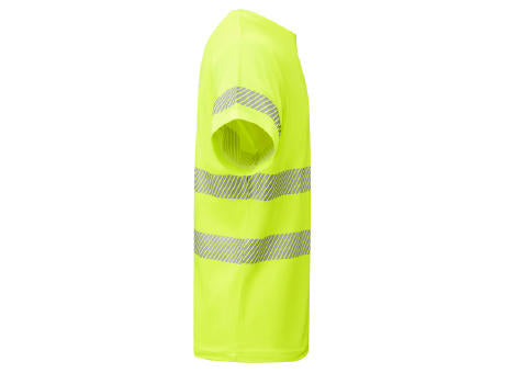 HOCHSICHTBARES T-SHIRT TAURI S/S FLUOR YELLOW
