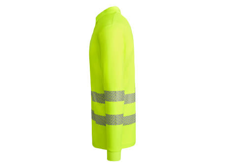 HOCHSICHTBARES LANGÄRMLIGES POLOSHIRT ATRIO S/S FLUOR YELLOW