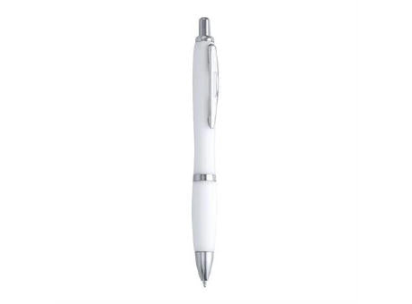 KUGELSCHREIBER MERLIN S/BLAUE TINTE WHITE