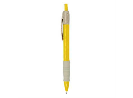 KUGELSCHREIBER HANA S/BLAUE TINTE YELLOW