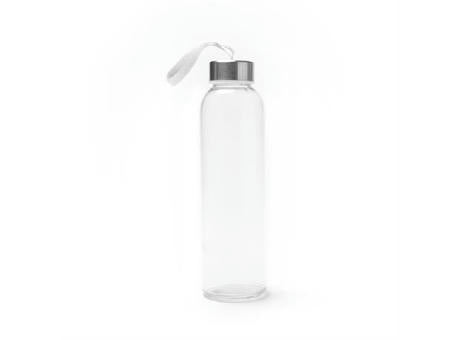 500 ML GLAS-WASSERFLASCHE CAMU S/EINHEITSGRÖSSE WHITE
