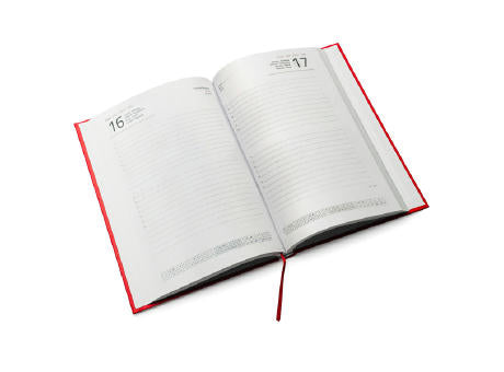 A5-TAGEBUCH HORUS S/EINHEITSGRÖSSE WHITE