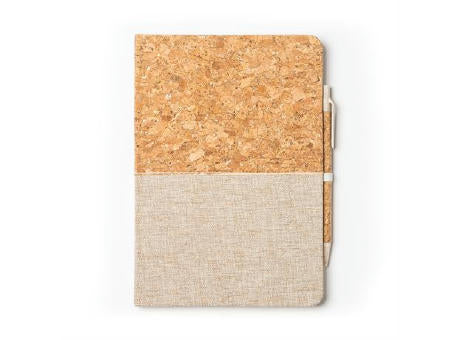 NOTIZBLOCK ROBIN S/BLAUE TINTE GREIGE