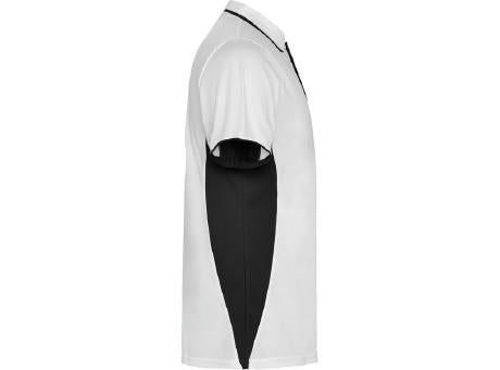 POLOSHIRT MONTMELO S/S WHITE/BLACK