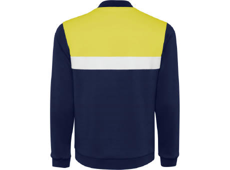 PULLOVER LEROS S/S YELLOW/NAVY BLUE