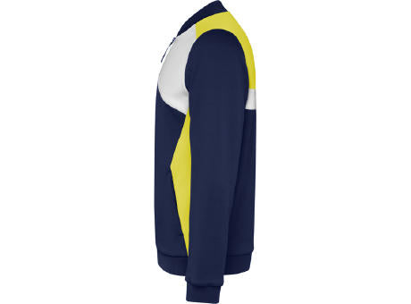PULLOVER LEROS S/S YELLOW/NAVY BLUE